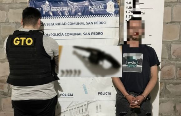 Violencia de género: detenido por privar de la libertad a su pareja y amenazarla con armas de fuego