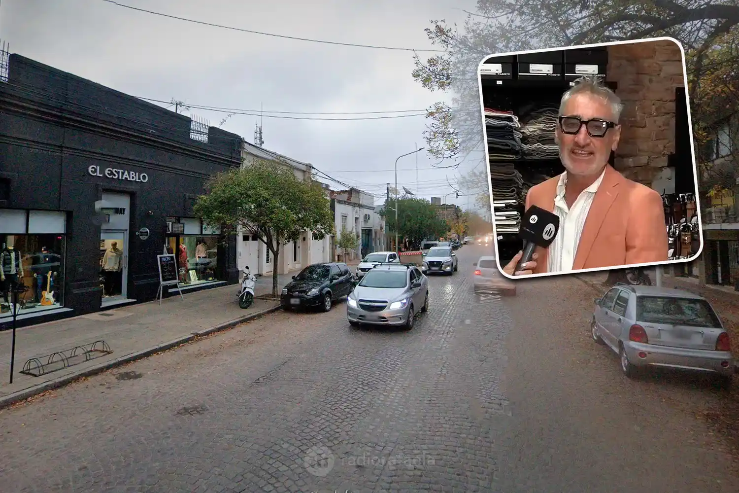 Ante la inseguridad, un comerciante rafaelino reforzó su cuadra con policías adicionales: "Si nos quedamos, esto sigue"