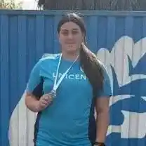 Palahi Pilatti se lució en Azul.