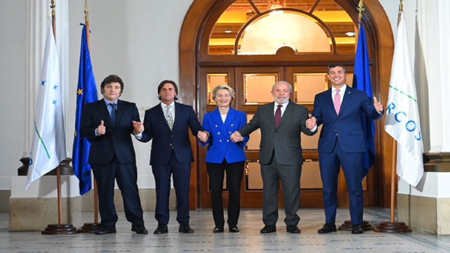 Mercosur y UE anuncian acuerdo para tratado de libre comercio: «comienza una nueva historia», dice Von der Leyen
