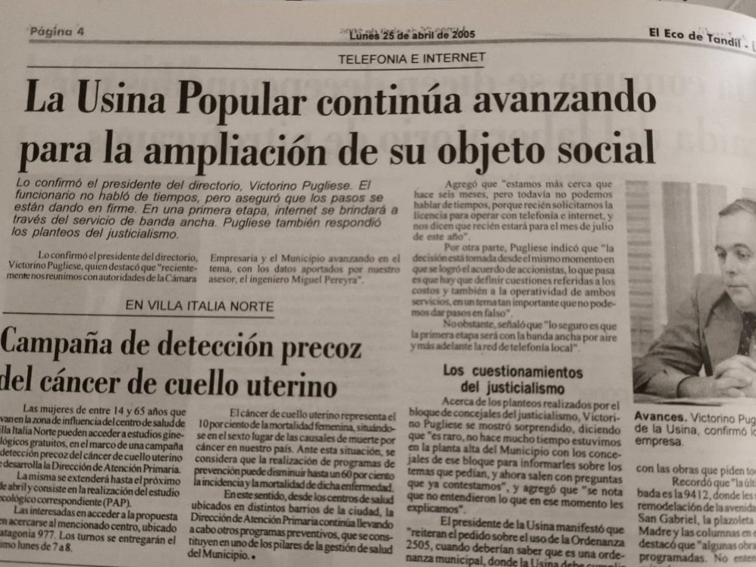 25 de abril