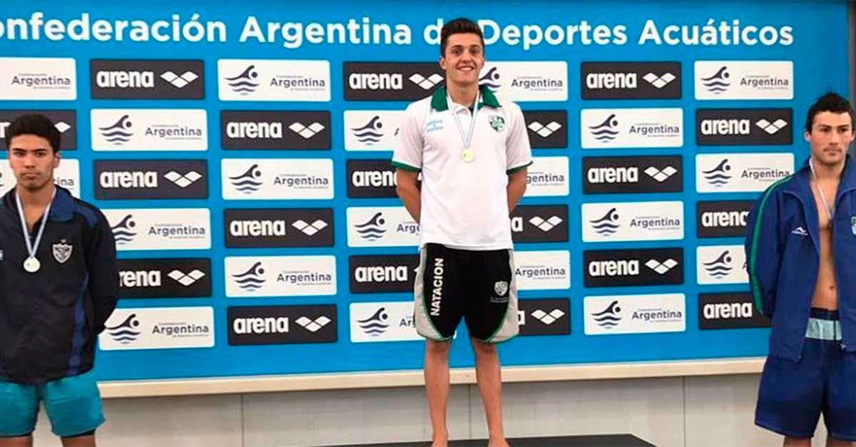 Doce podios marplatenses en el Campeonato República de Natación