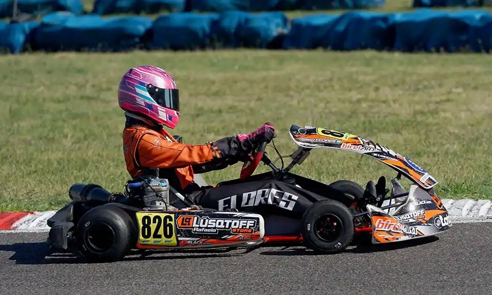 Isa Flores compitió en Buenos Aires. Foto: Lucas García