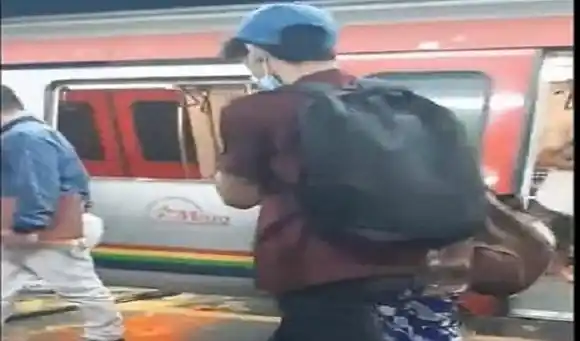 ¡ALARMA! Reportan explosión dentro de vagón en estación Los Dos Caminos