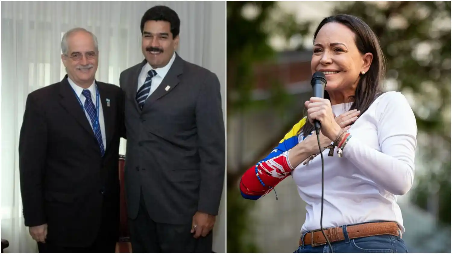 Un día después de que Taiana defendió a Maduro, la opositora venezolana María Corina Machado ganó el Nobel de la Paz