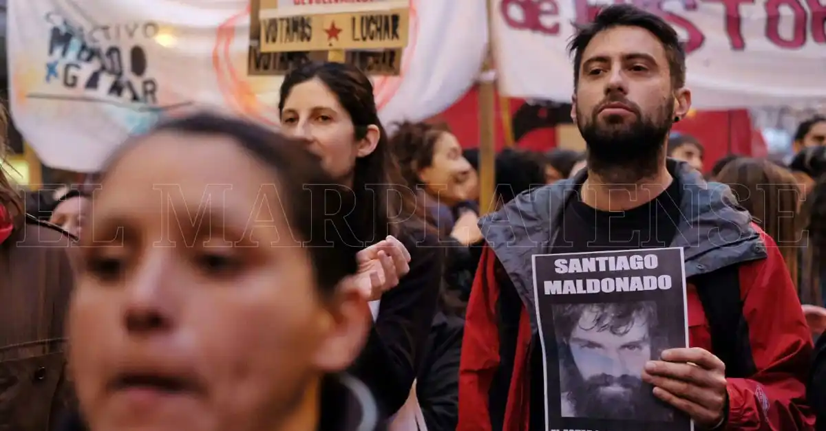 Mar del Plata volvió a marchar por la aparición de Santiago Maldonado