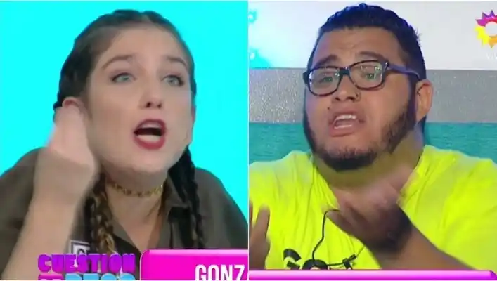 Juana Repetto estalló de furia contra un participante de Cuestión de peso   