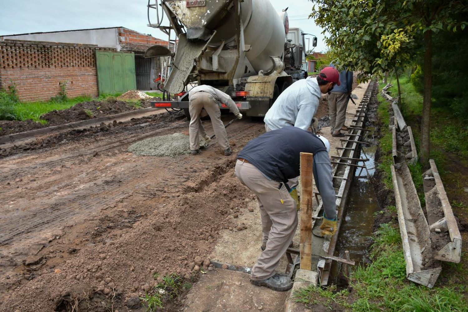 Avances en el Plan Integral de Cordón Cuneta