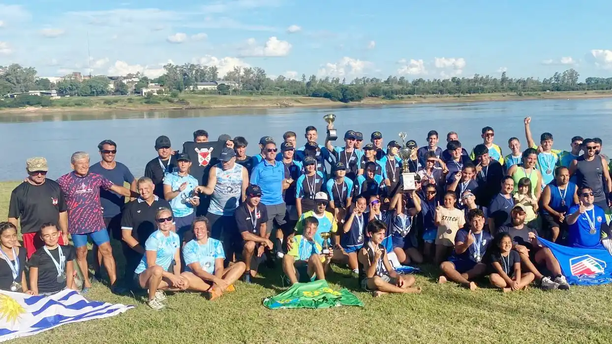 Regatas Concordia pisa fuerte de local y se hace grande en el Remo Entrerriano