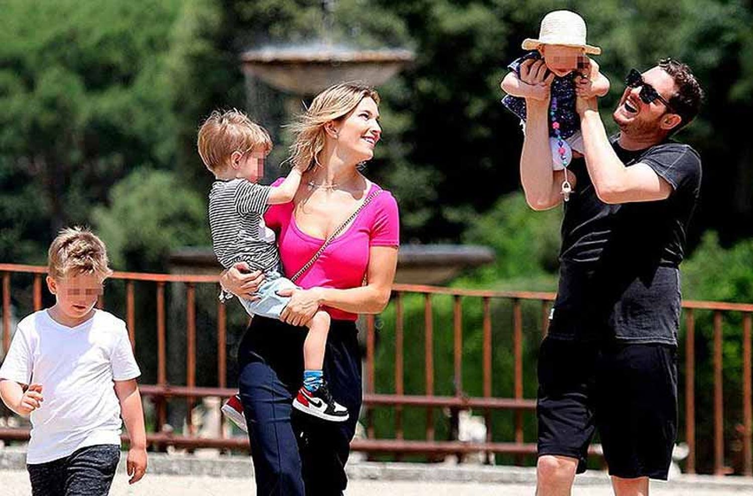 Pura ternura: Luisana Lopilato y Michael Bublé compartieron un video cantando junto a sus hijos