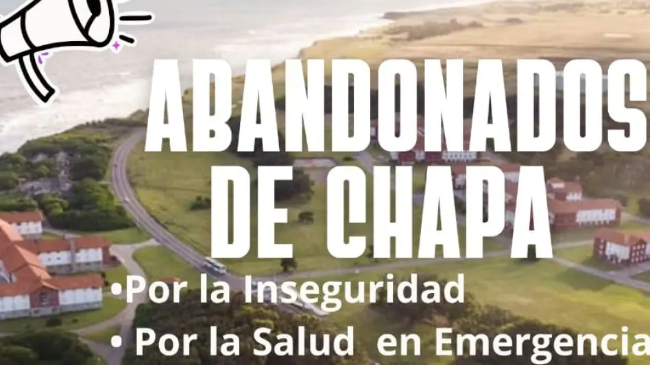 "Abandonados de Chapadmalal": vecinos convocan a un ruidazo por inseguridad y falta de servicios
