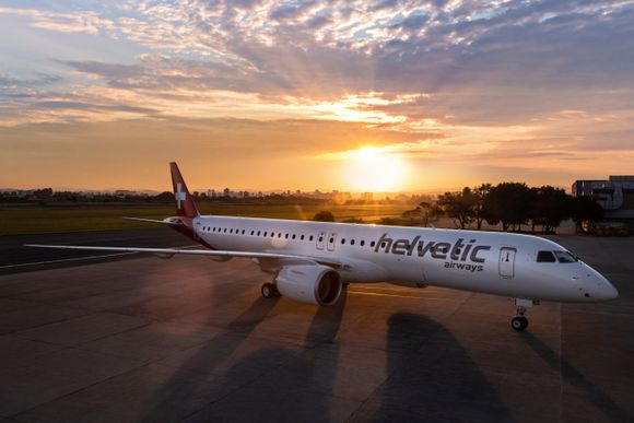 Helvetic Airways refuerza su capacidad para el verano con otros cuatro Embraer E195