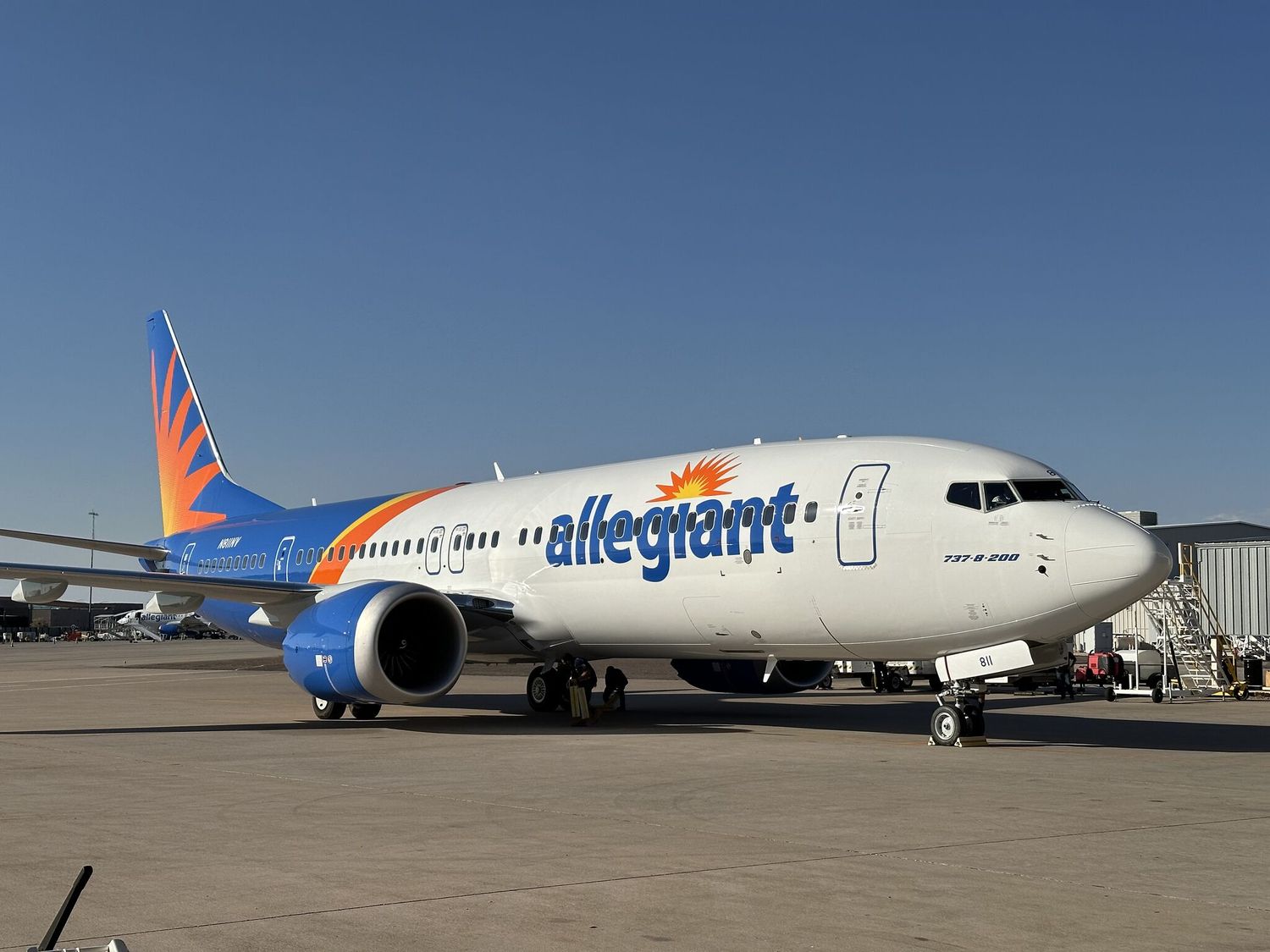 Allegiant Air ajusta su flota: espera este año menos Boeing 737 MAX de los planeados