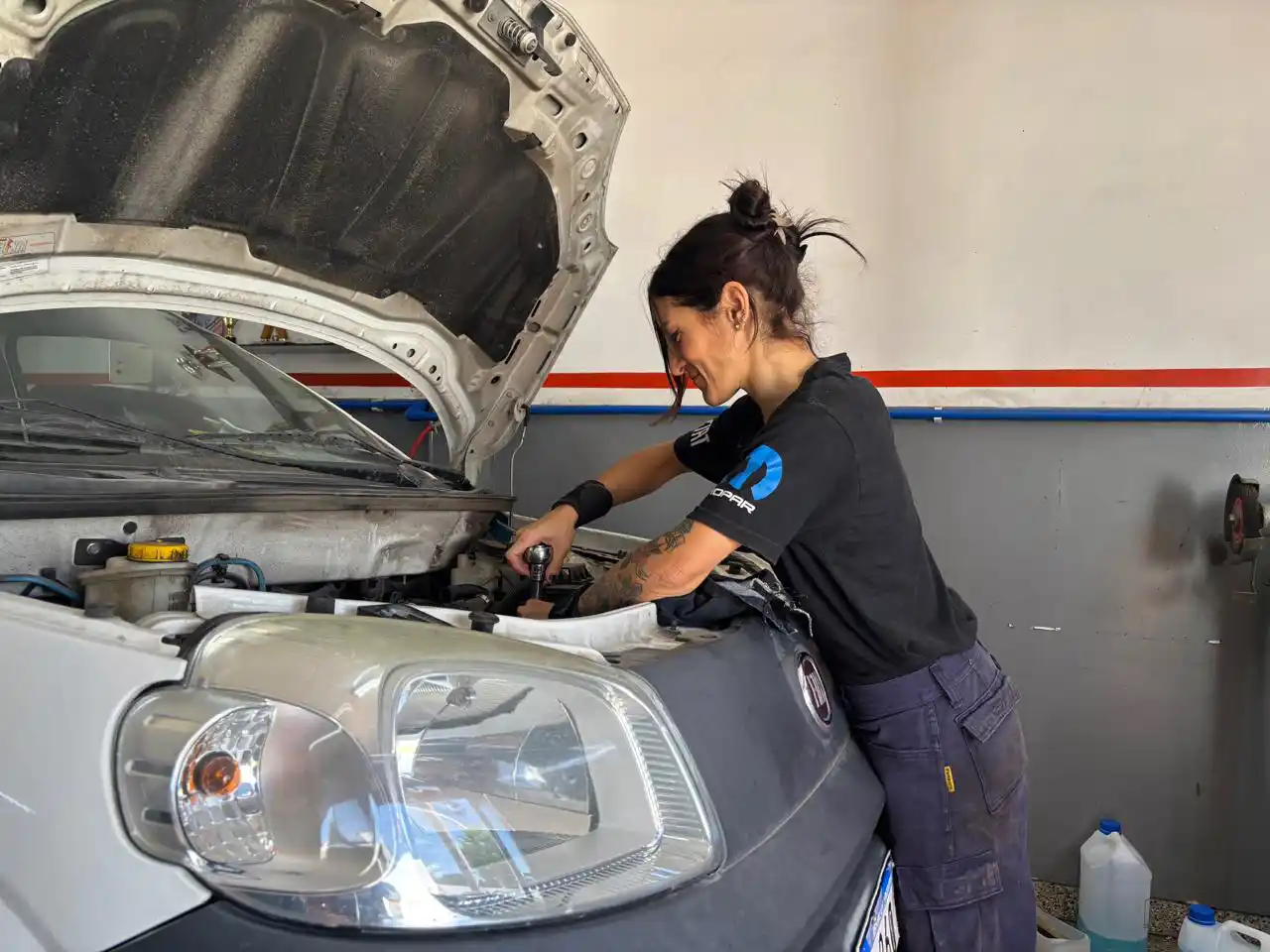 Trabajo. Que ama y realiza todos los días, Paola Marcos