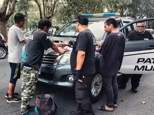 Las acciones contra cuidacoches se logran gracias a la denuncia de los vecinos a través del WhatsApp.