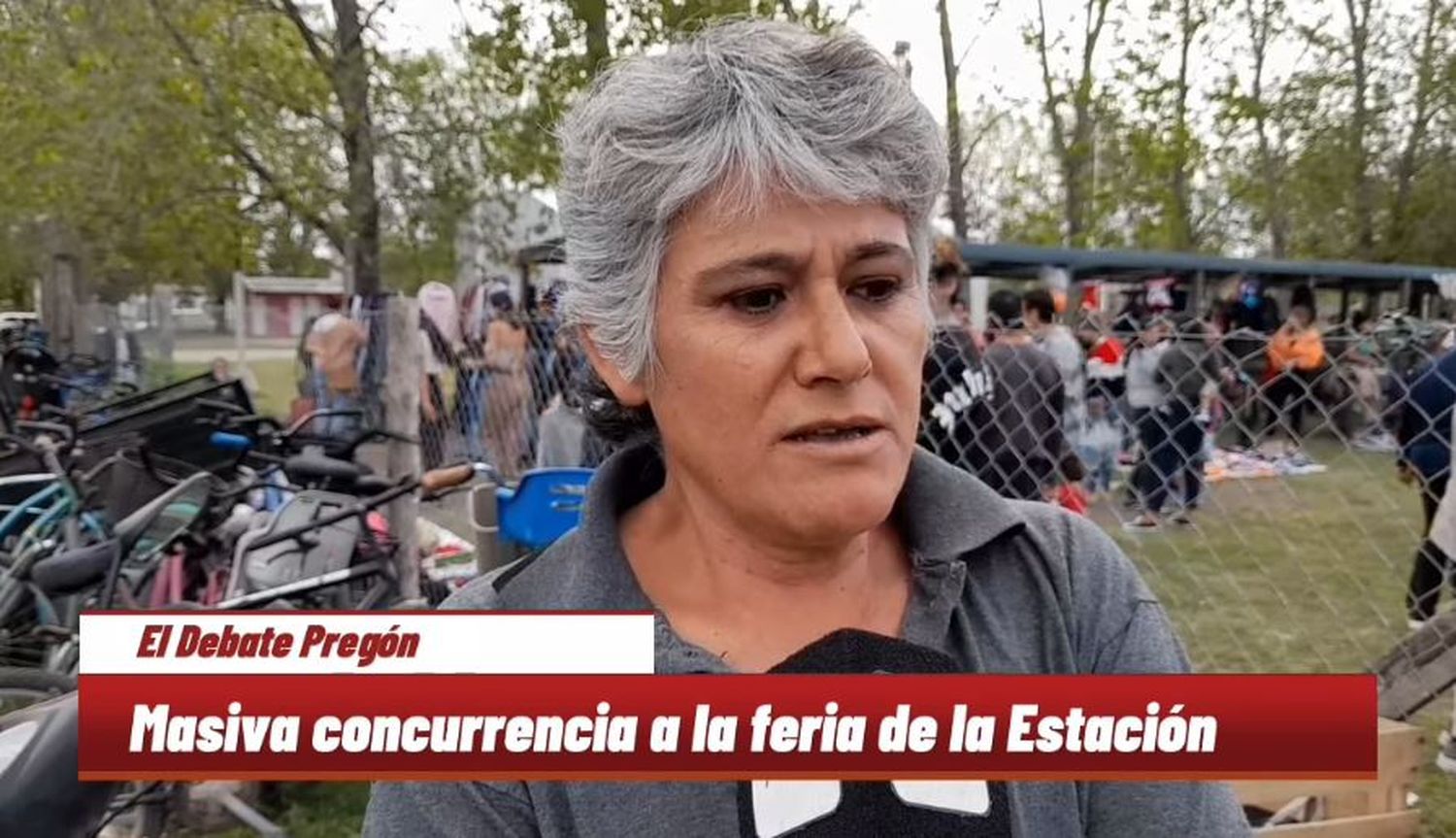 Masiva concurrencia a la feria de la Estación