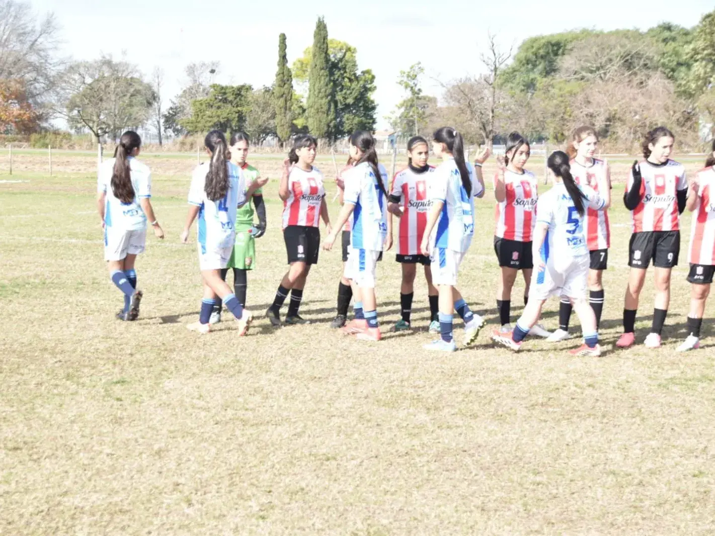 Las Cremosas se quedaron con el título en las categorías Sub 12, Sub 14 y Sub 16 l ante 9 de Julio. Foto: AR