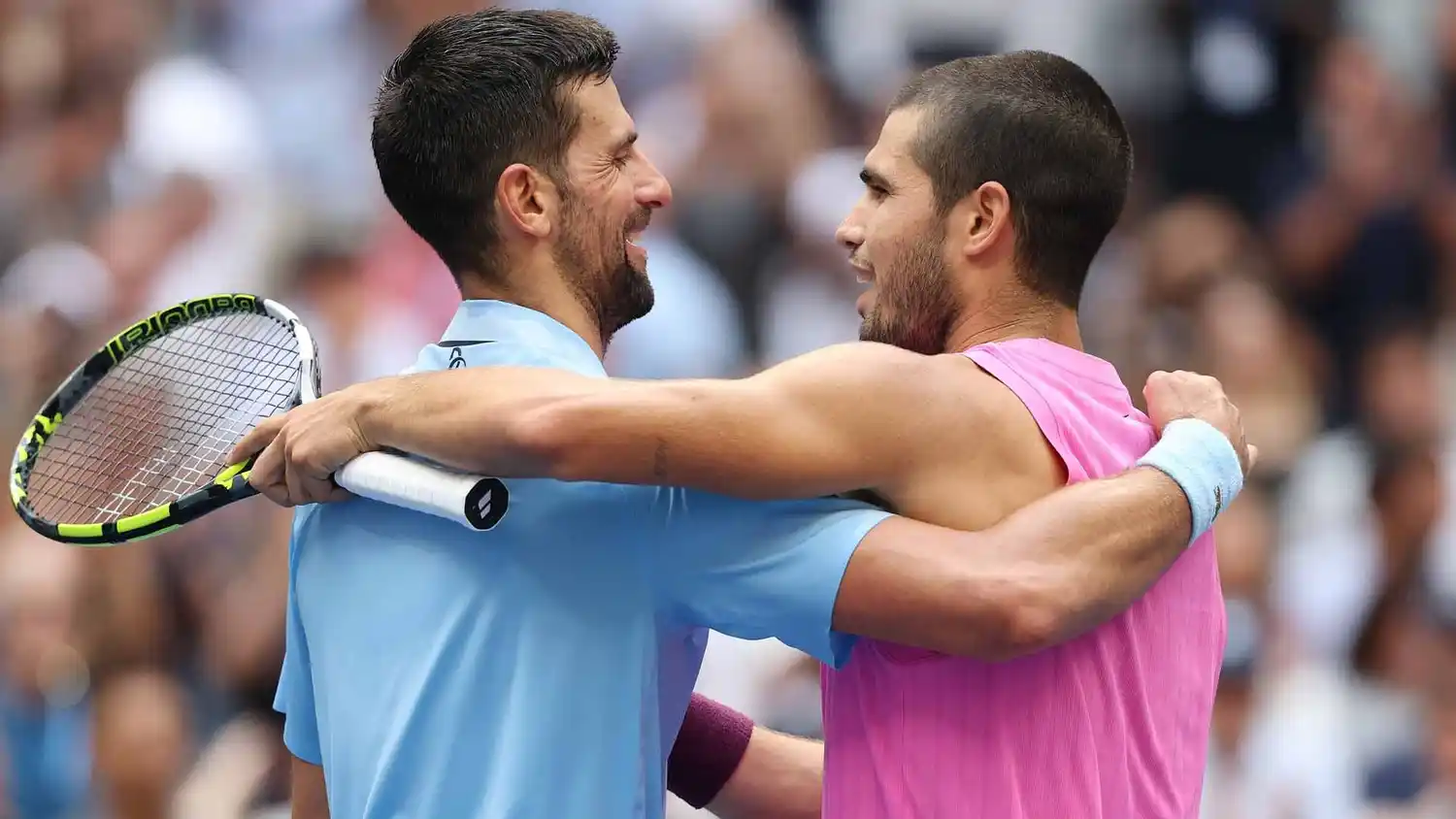 Carlos Alcaraz y Novak Djokovic se enfrentan en una final que será histórica