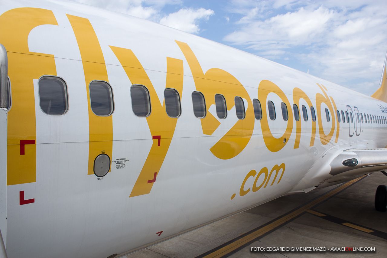 El cuarto 737-800 (LV-HQY) de Flybondi está en vuelo hacia la Argentina