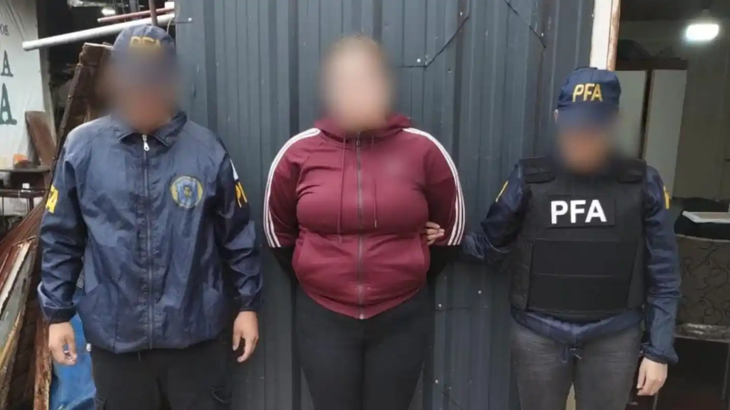 “La China” fue identificada como la máxima responsable de la estructura delictiva (Foto: PFA)