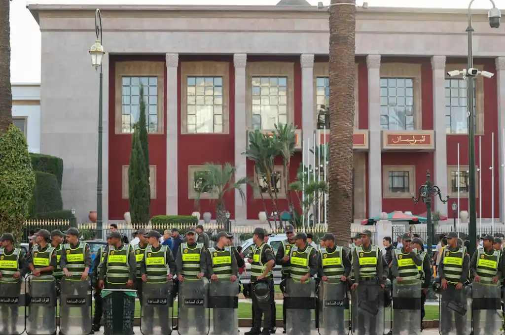 Imagen de las fuerzas policiales de Marruecos. (Foto: Gentilezas)