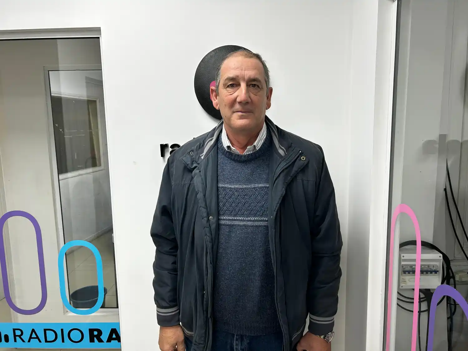 Héctor Perotti, presidente comunal de Bella Italia | Crédito: RADIO RAFAELA - 1