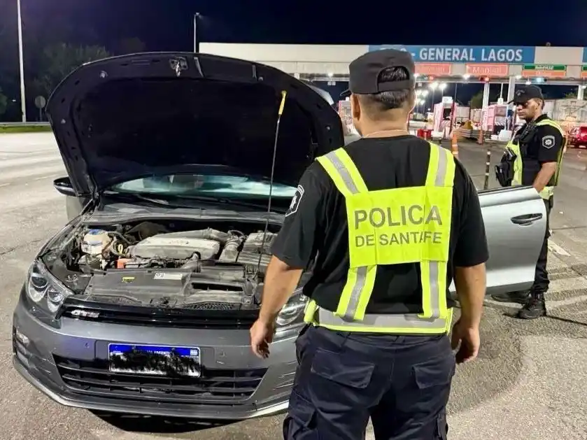 Operativo de la Guardia Provincial de la APSV.