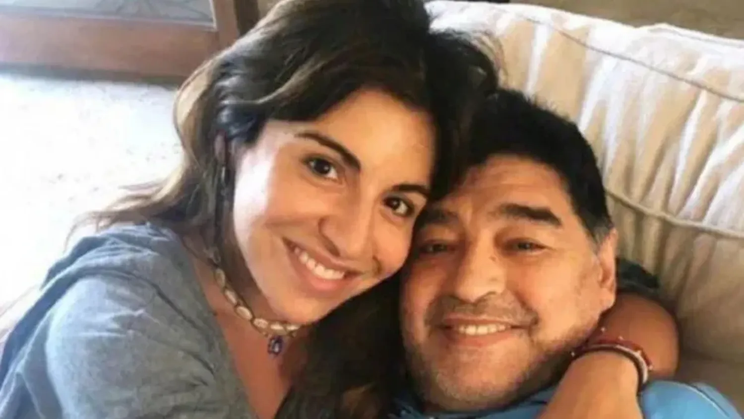 Gianinna y Diego Maradona