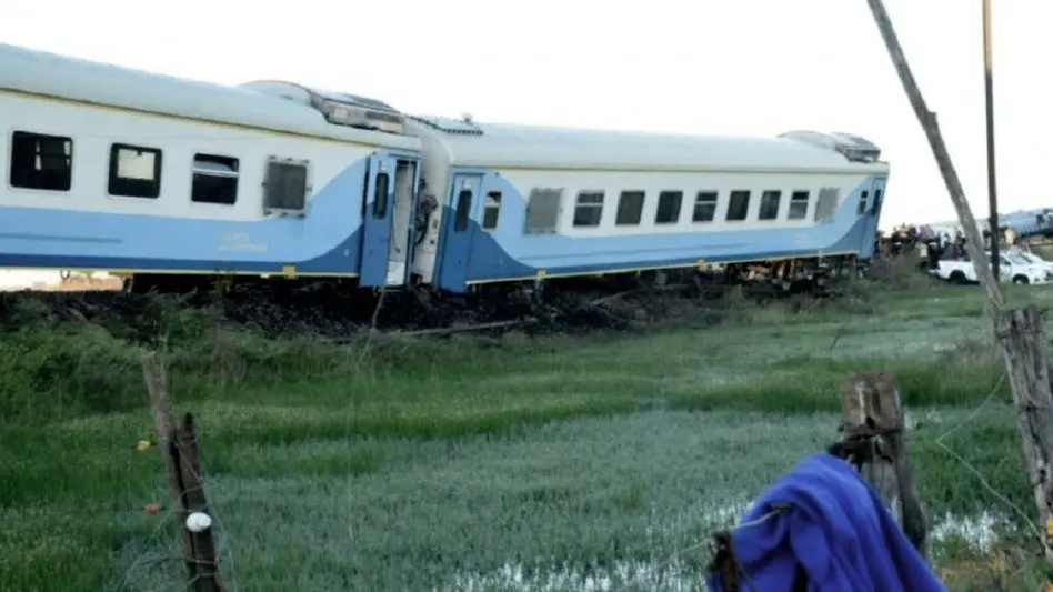 Descarriló un tren en Olavarría