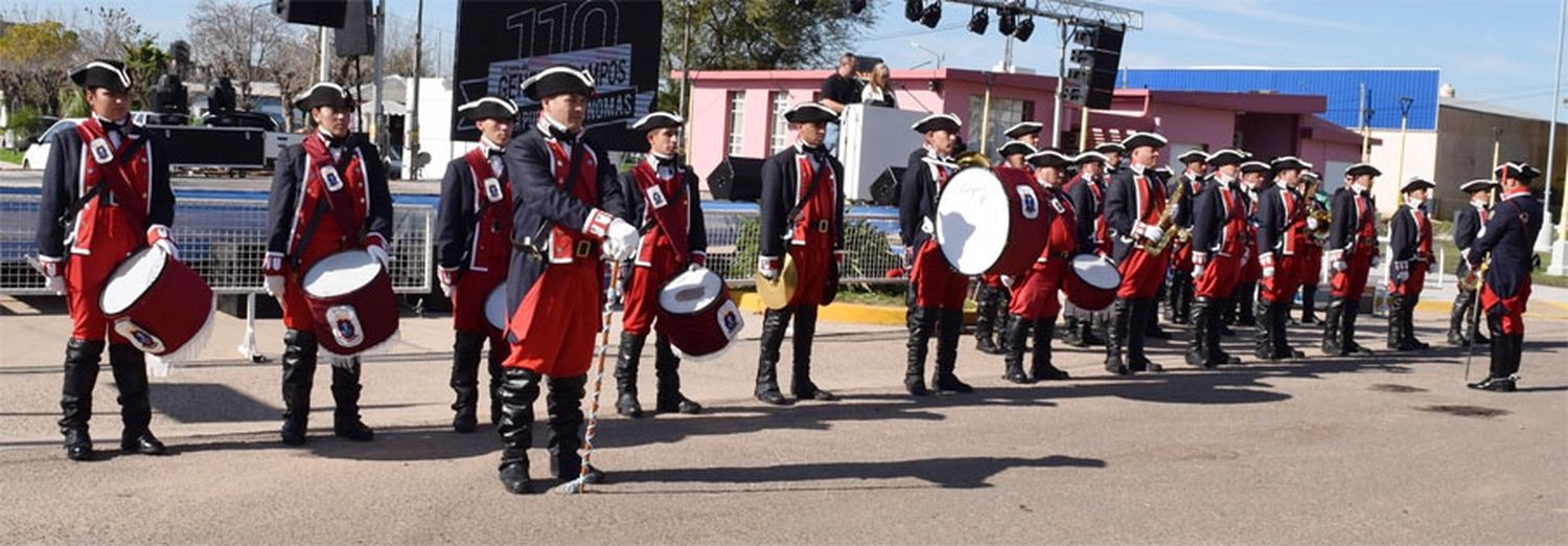 General Campos celebró su 110 aniversario