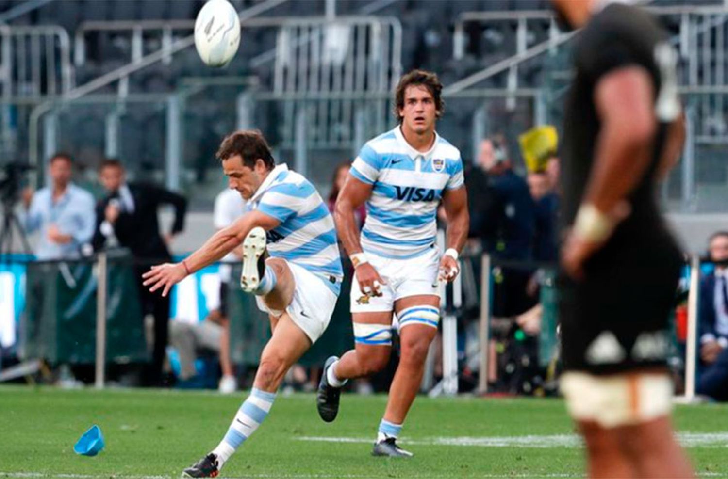 Los Pumas le dan "revancha" a los poderosos All Blacks