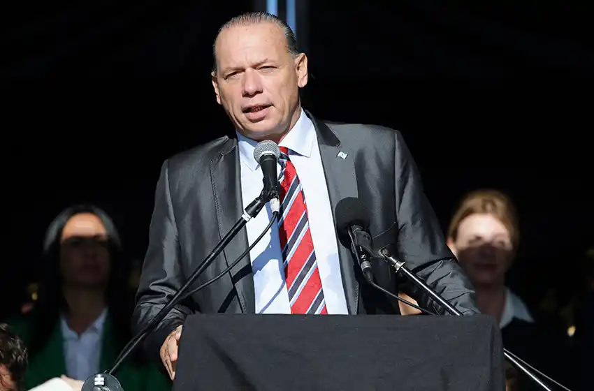 Supuestos saqueos: Berni dijo que hay “36 detenidos” y denunció acción en redes