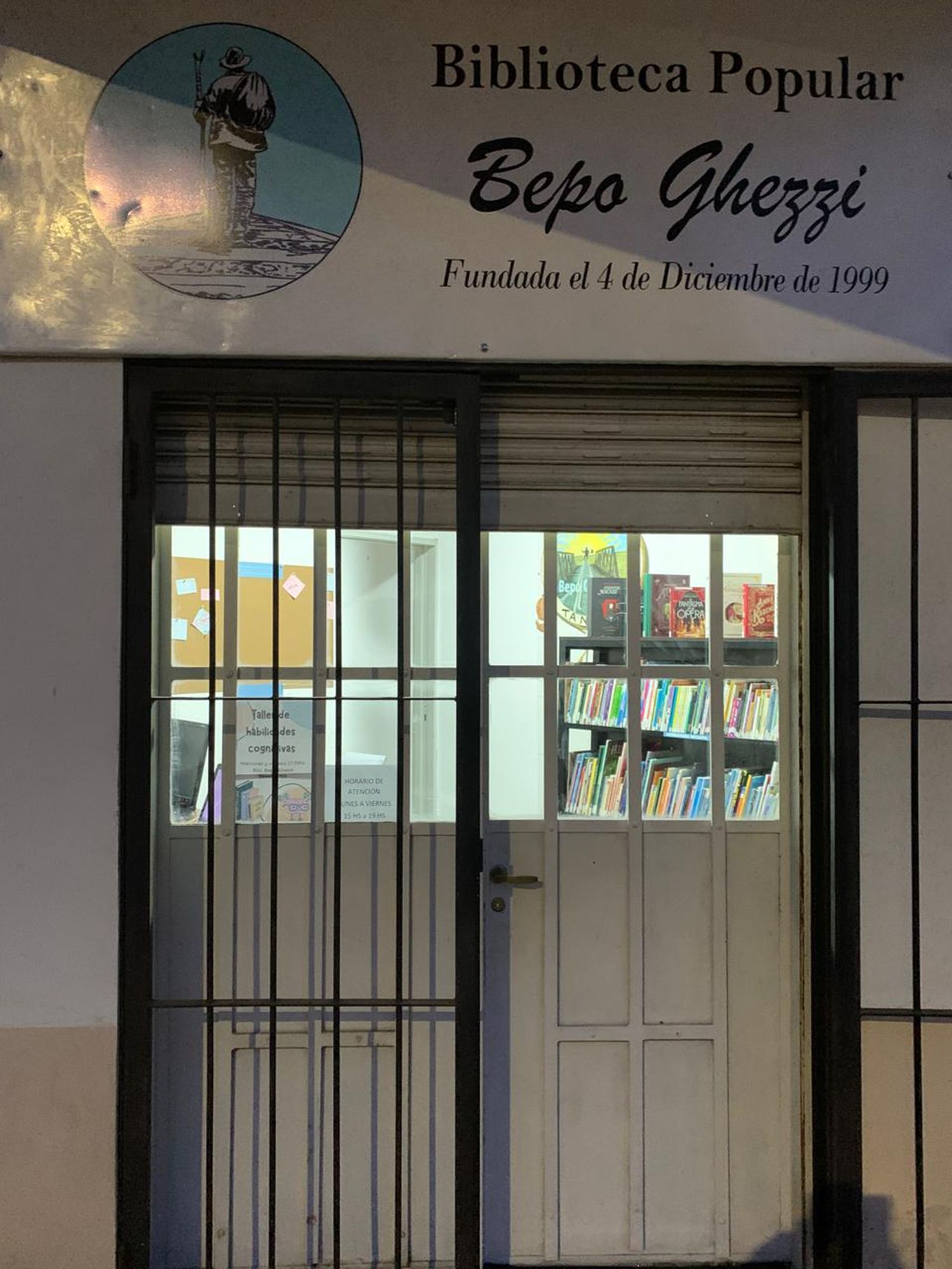 La Biblioteca Popular “Bepo” Ghezzi se mudó a San Lorenzo al 1600