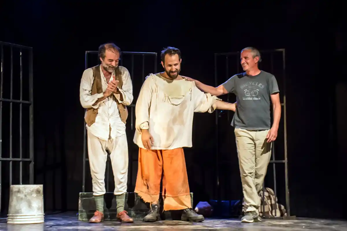 Elenco. Fernando Repetto, Gustavo Wilson y Miguel De Amico