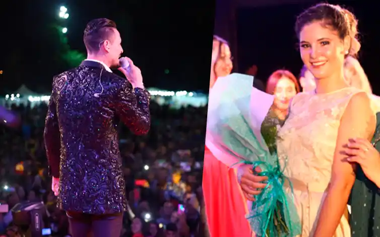 La ramallense Oriana Marilungo, la elegida en la Fiesta del Durazno