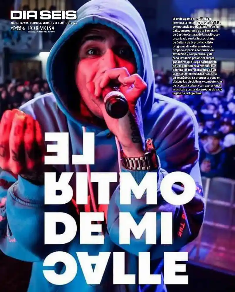 El Ritmo de mi Calle llega a Formosa 
visibilizando la cultura urbana