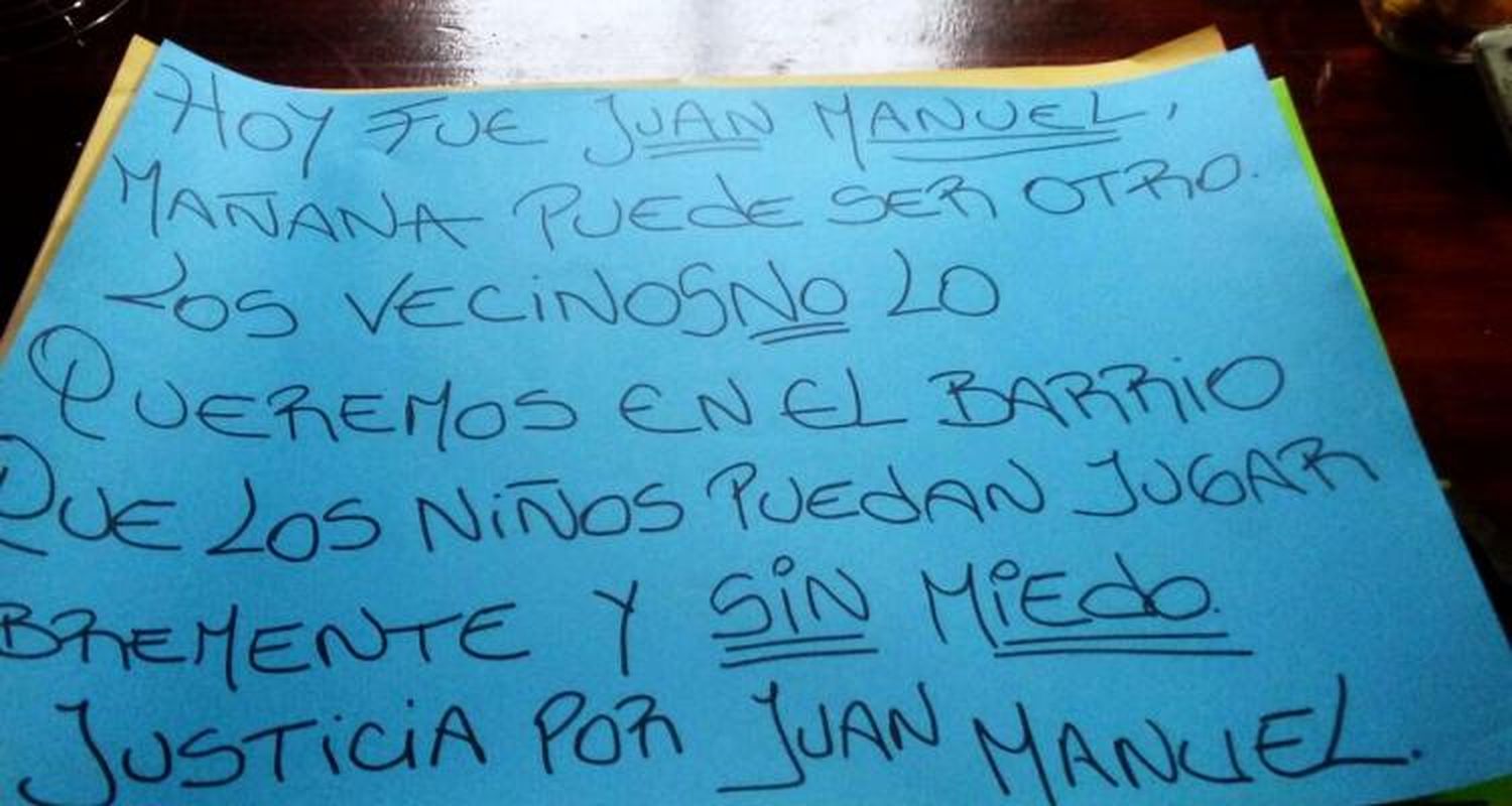 La lluvia obligó a suspender la marcha por el nene baleado y la harán “cuando mejore el clima”