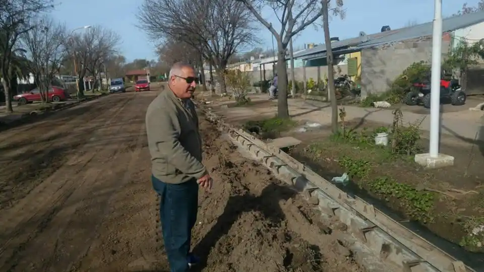 Pese a la crisis de Nación, María Teresa continúa con las obras de urbanización