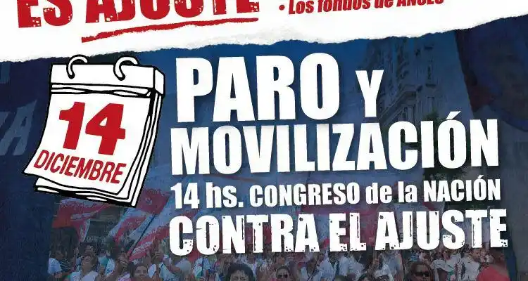 Diferentes sectores de paro en reclamo a la reforma previsional