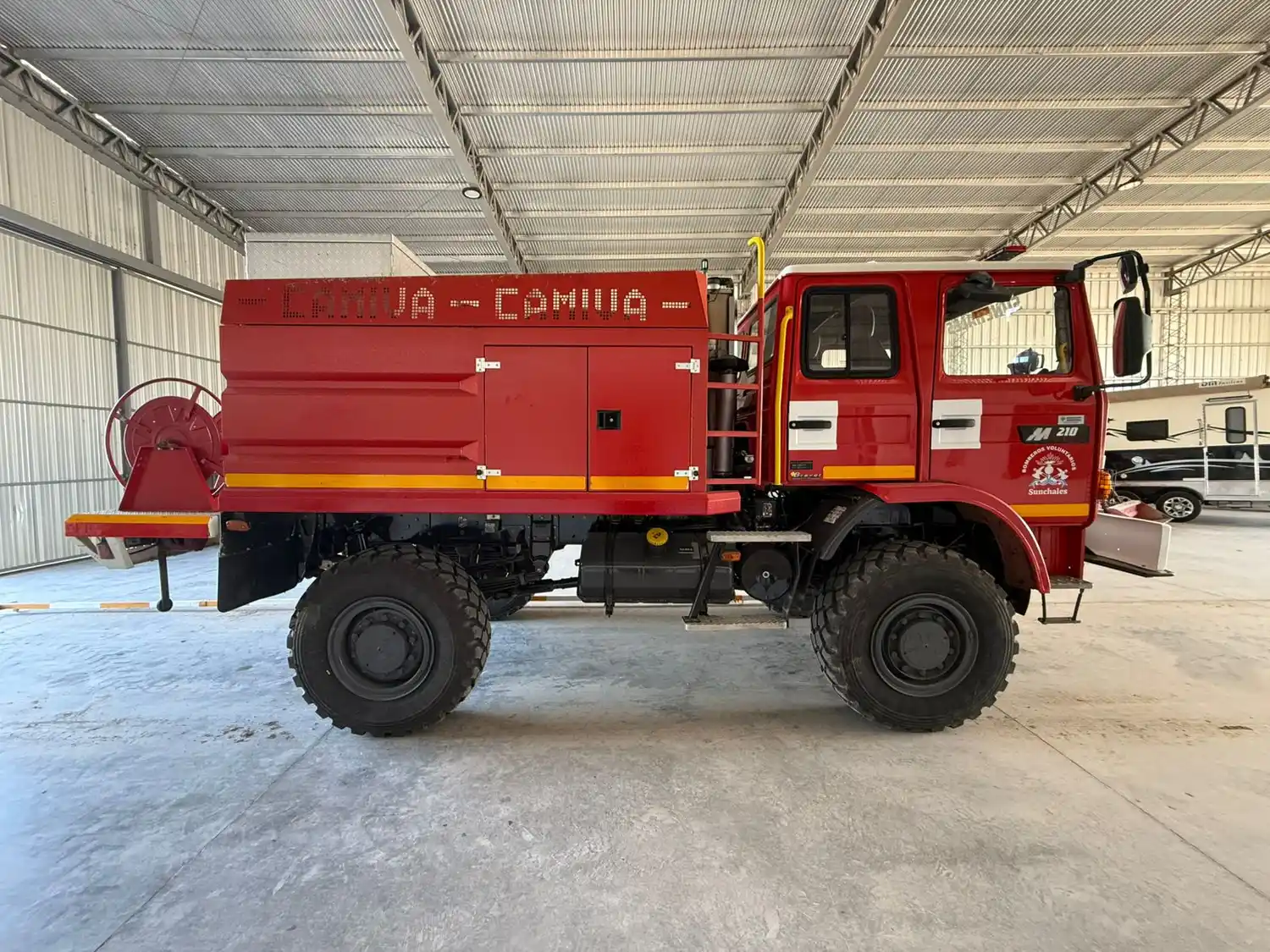 bomberos voluntarios sunchales camion forestal - 8