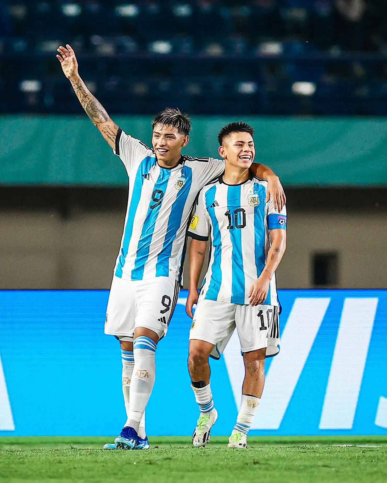 Ruberto y Echeverri, las cartas ofensivas de Argentina.