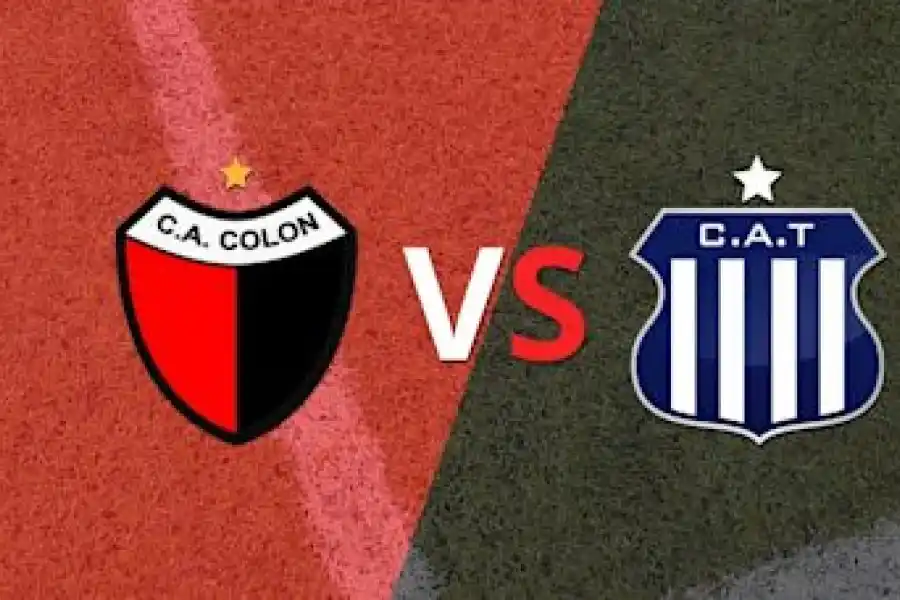 Colón - Talleres en el cierre de la 11° de la LPF