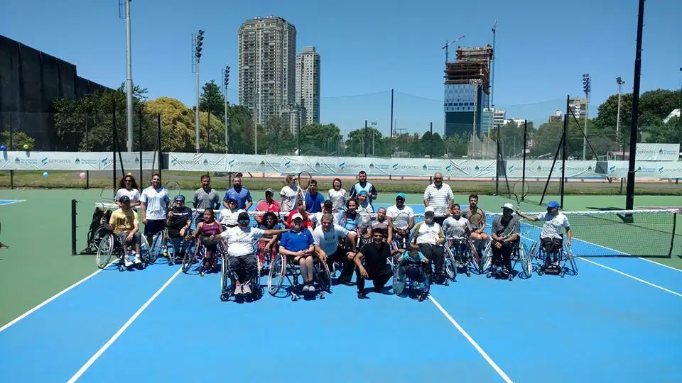 Tenis adaptado: cierre del año en el CENARD