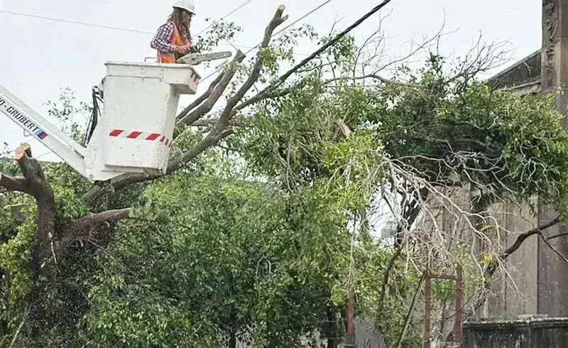 Repararon daños en la red de Internet tras la tormenta
