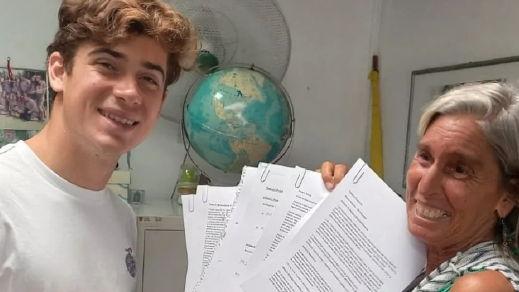 El piloto y el alumno: la historia de Franco Colapinto y la profesora que creyó en él