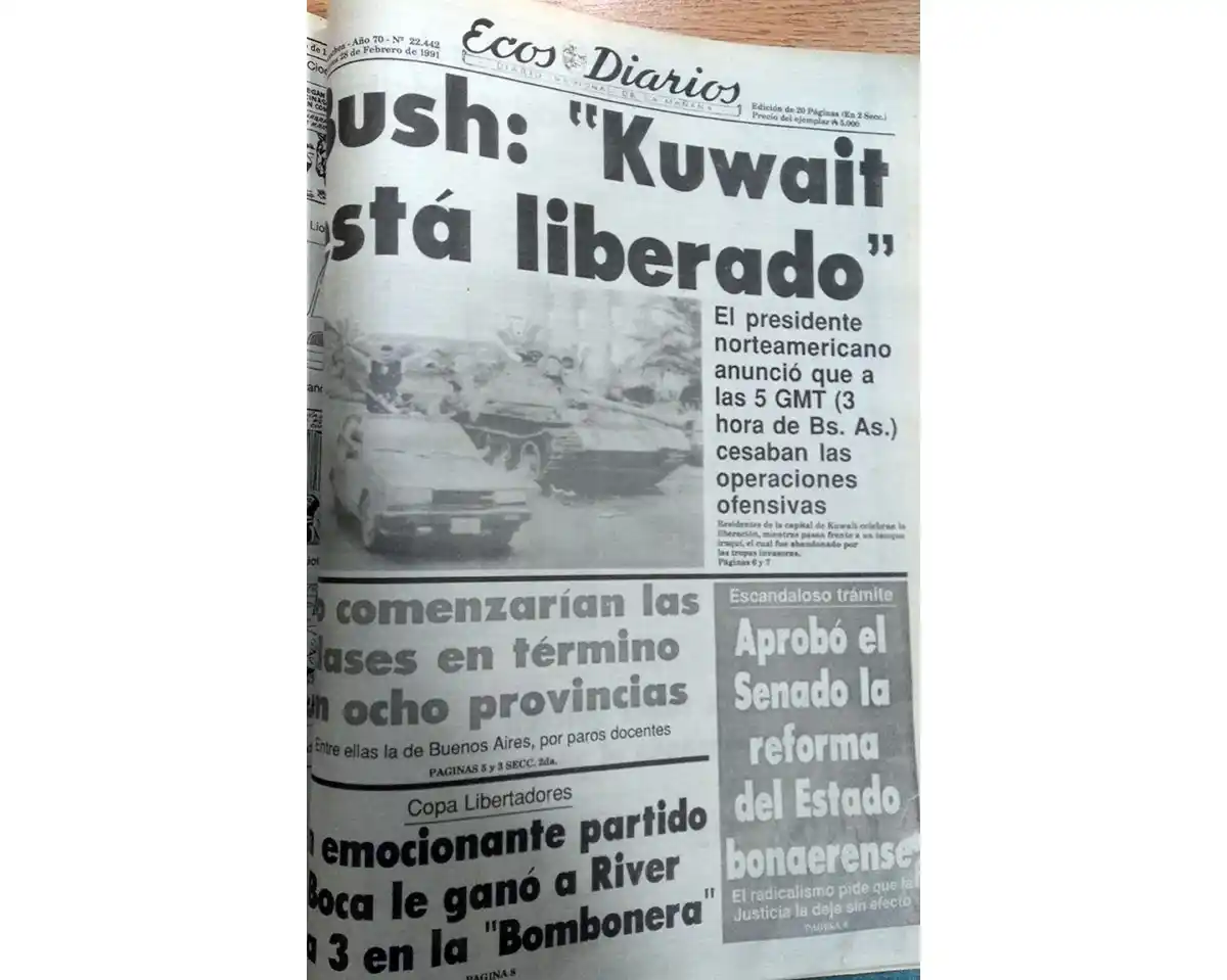 Jueves 28 de febrero de 1991
