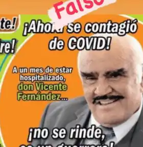 Vicente Fernández Jr. desmintió el contagio. Foto Instagram