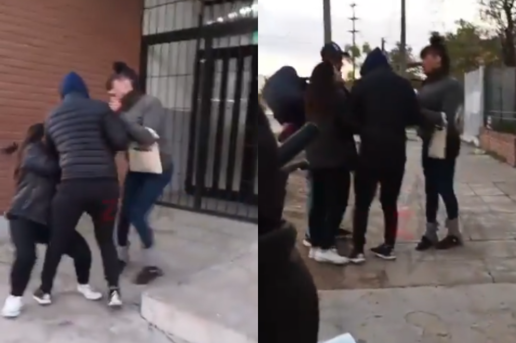 El incidente fue captado por un testigo que grabó la escena.
