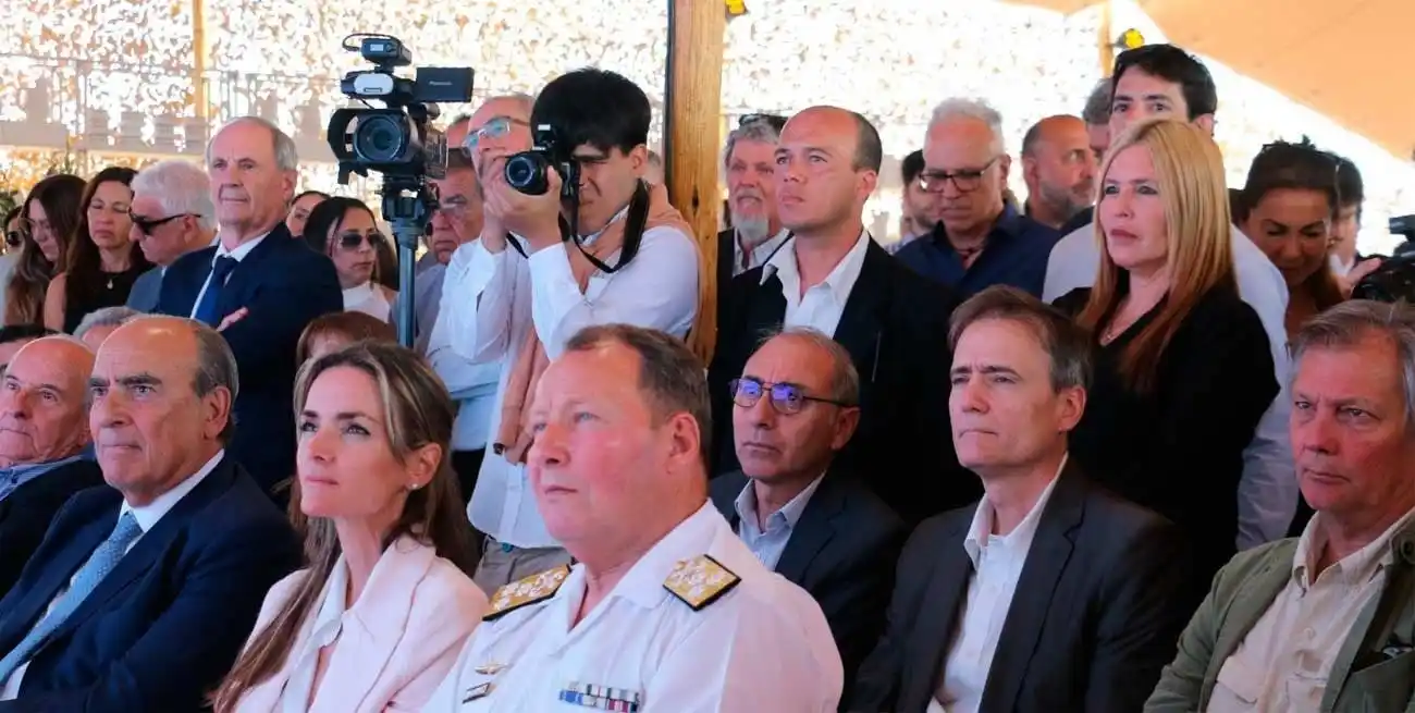 El funcionario nacional compartió el acto con la secretaria de Comercio Exterior de Santa Fe, Georgina Losada.