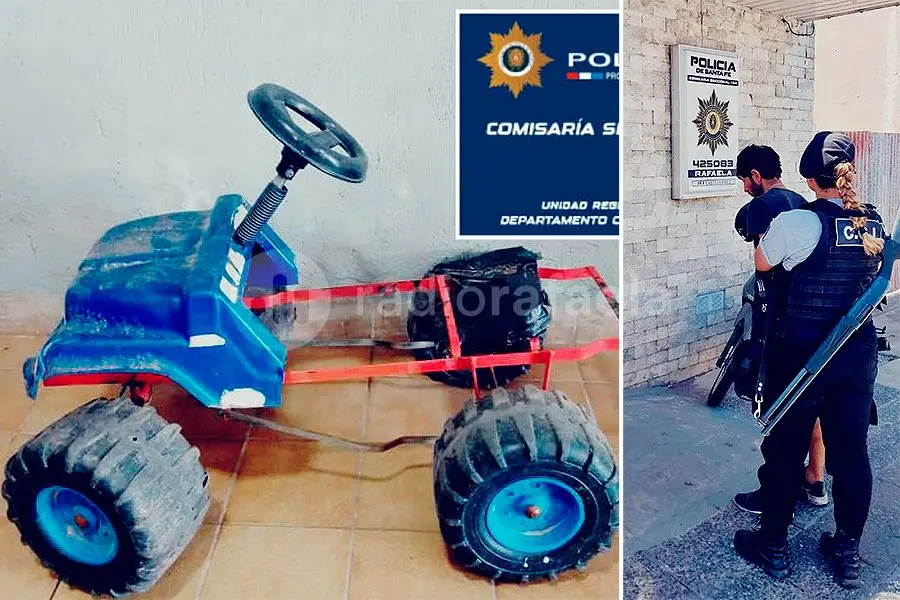¿A dónde quería ir con el cuatriciclo para niños?